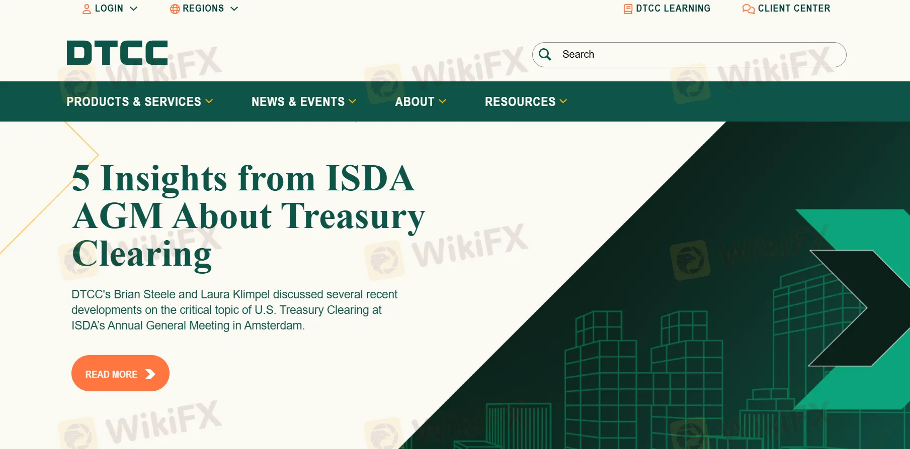 DTCC ข้อมูล