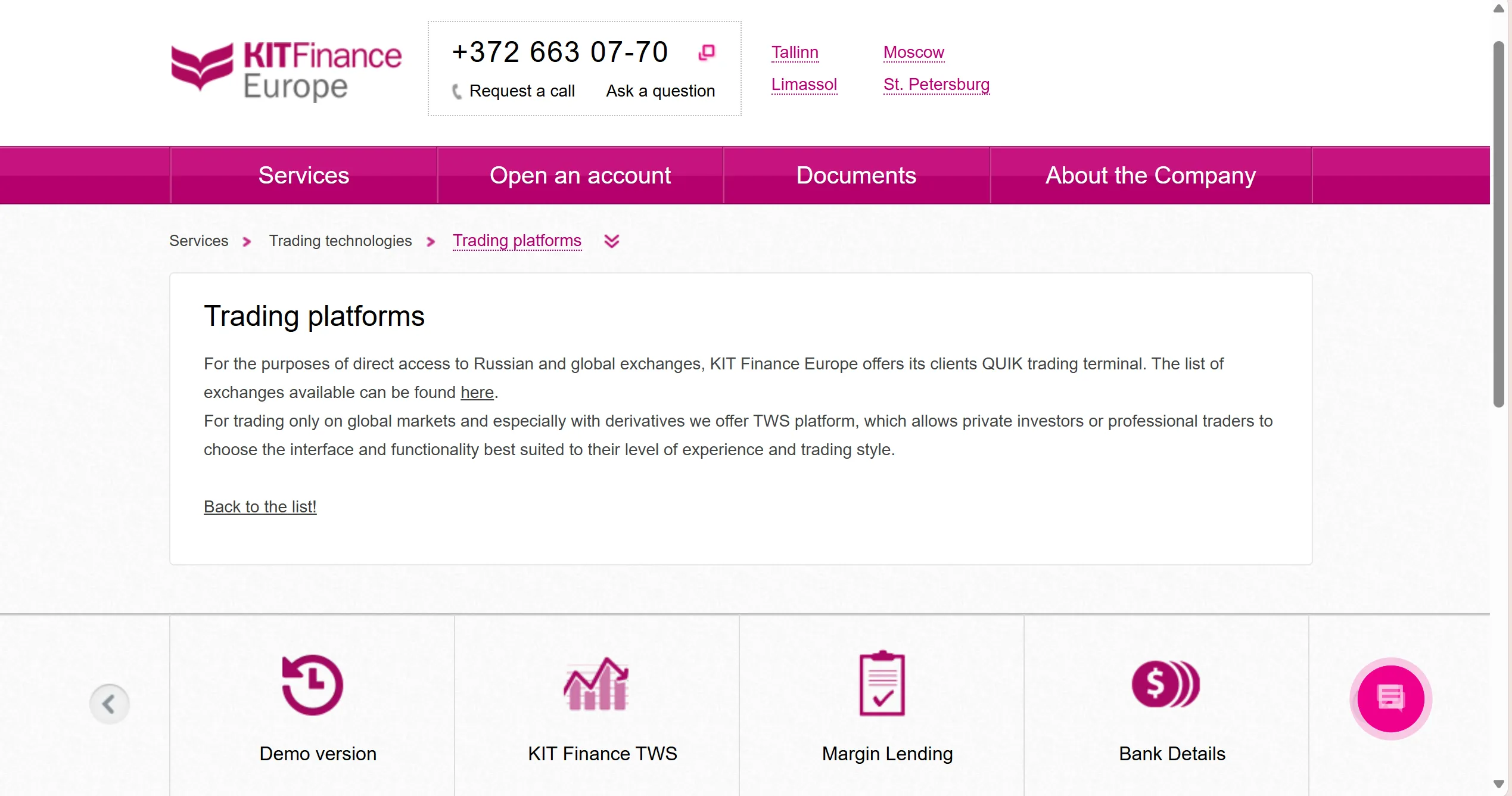 Trading Platform