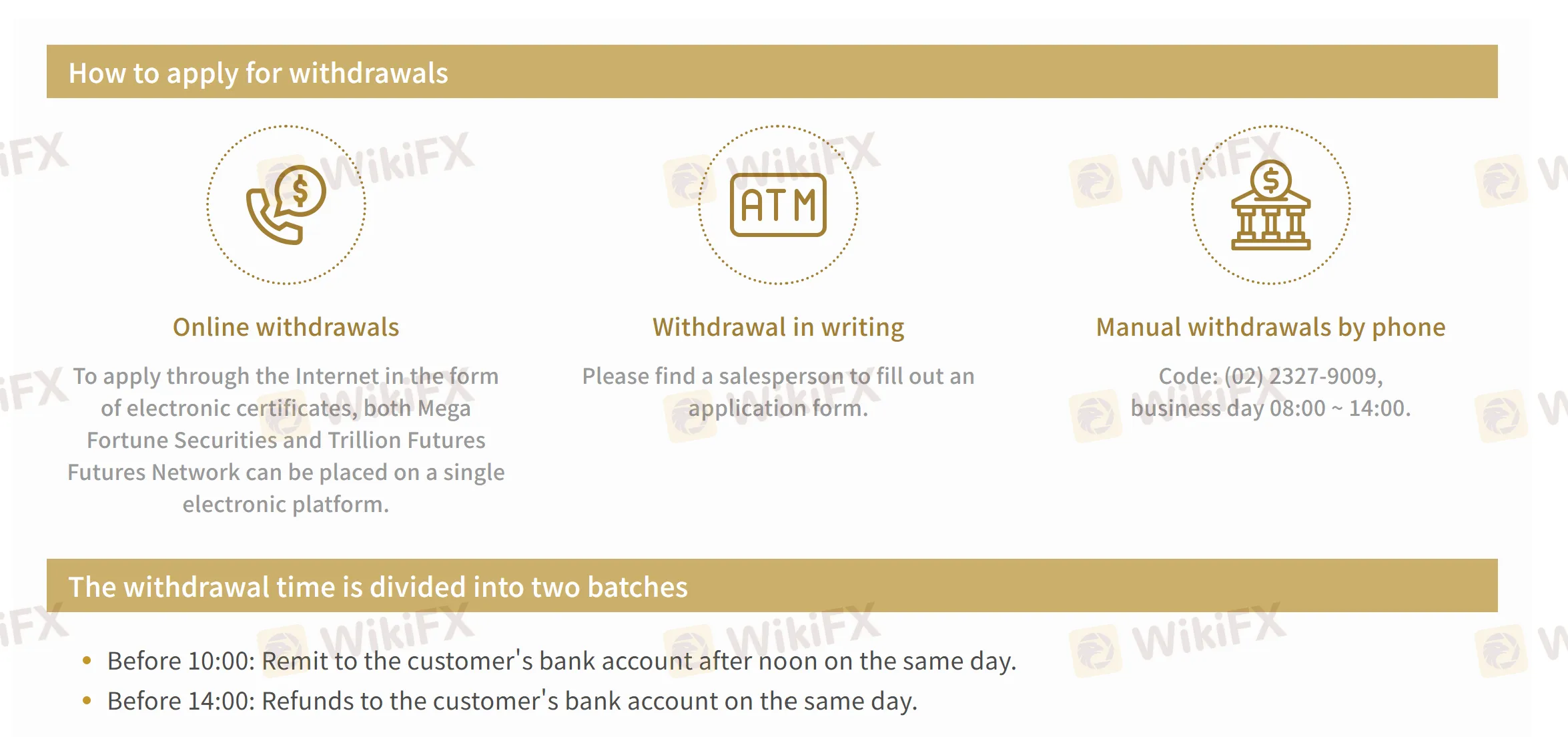 deposit and withdrawal deposit and withdrawal