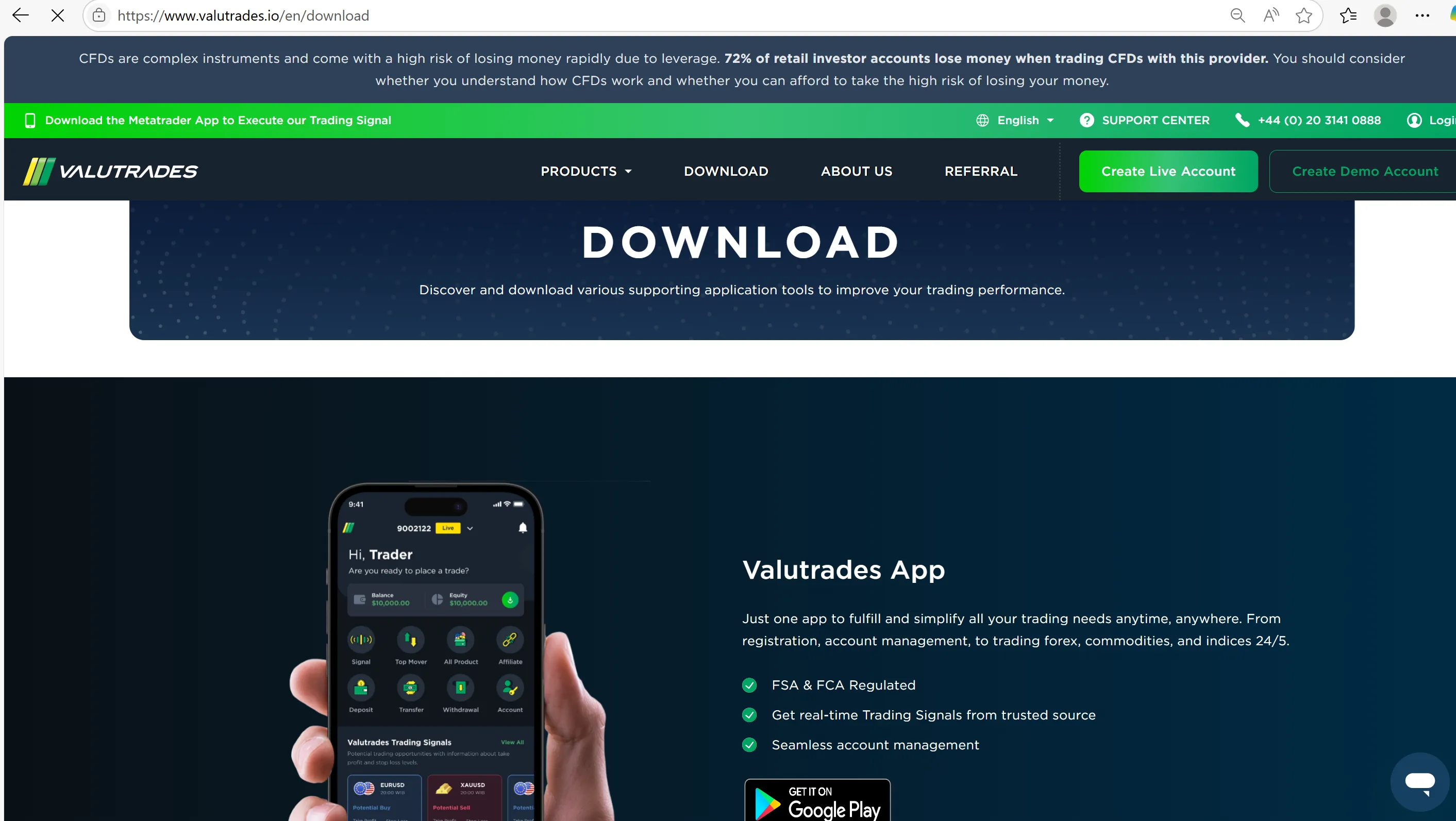 Handelsplattform Handelsplattform