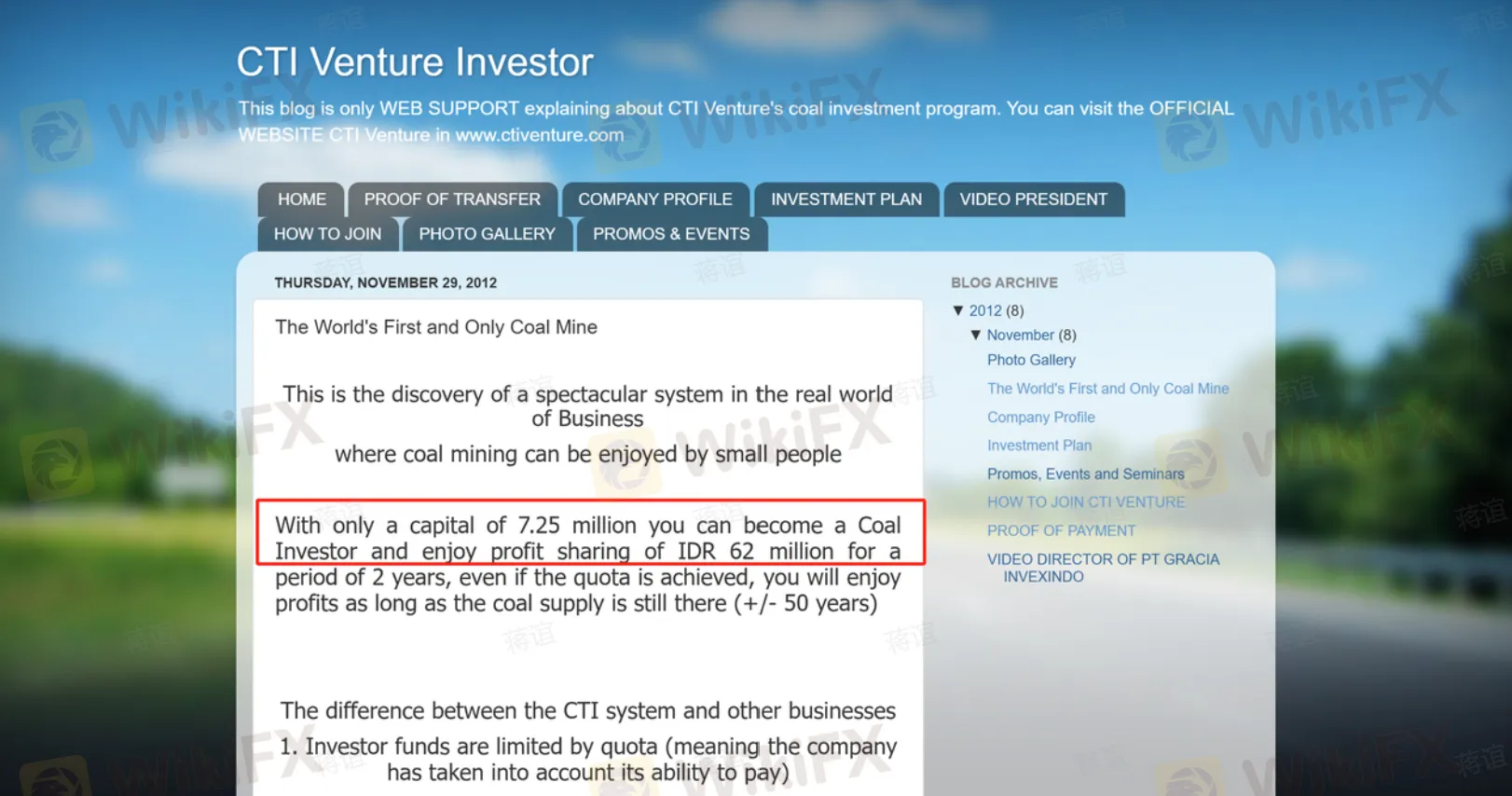 Deposit and Withdrawal