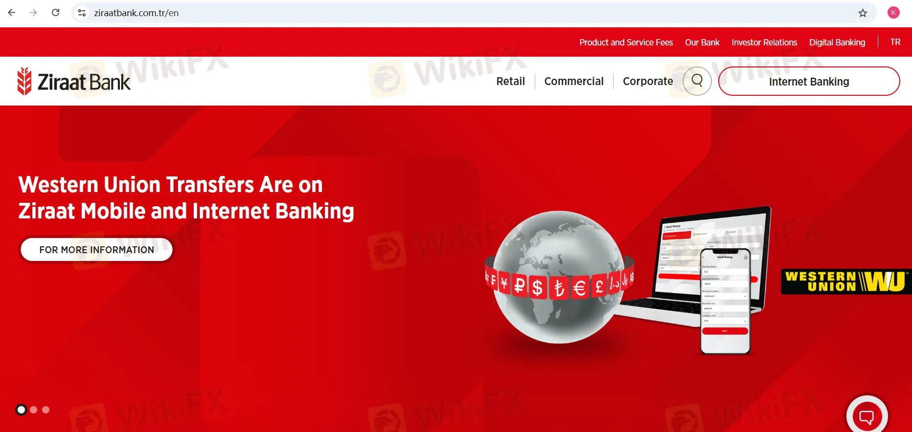 Impormasyon ng Ziraat Bank