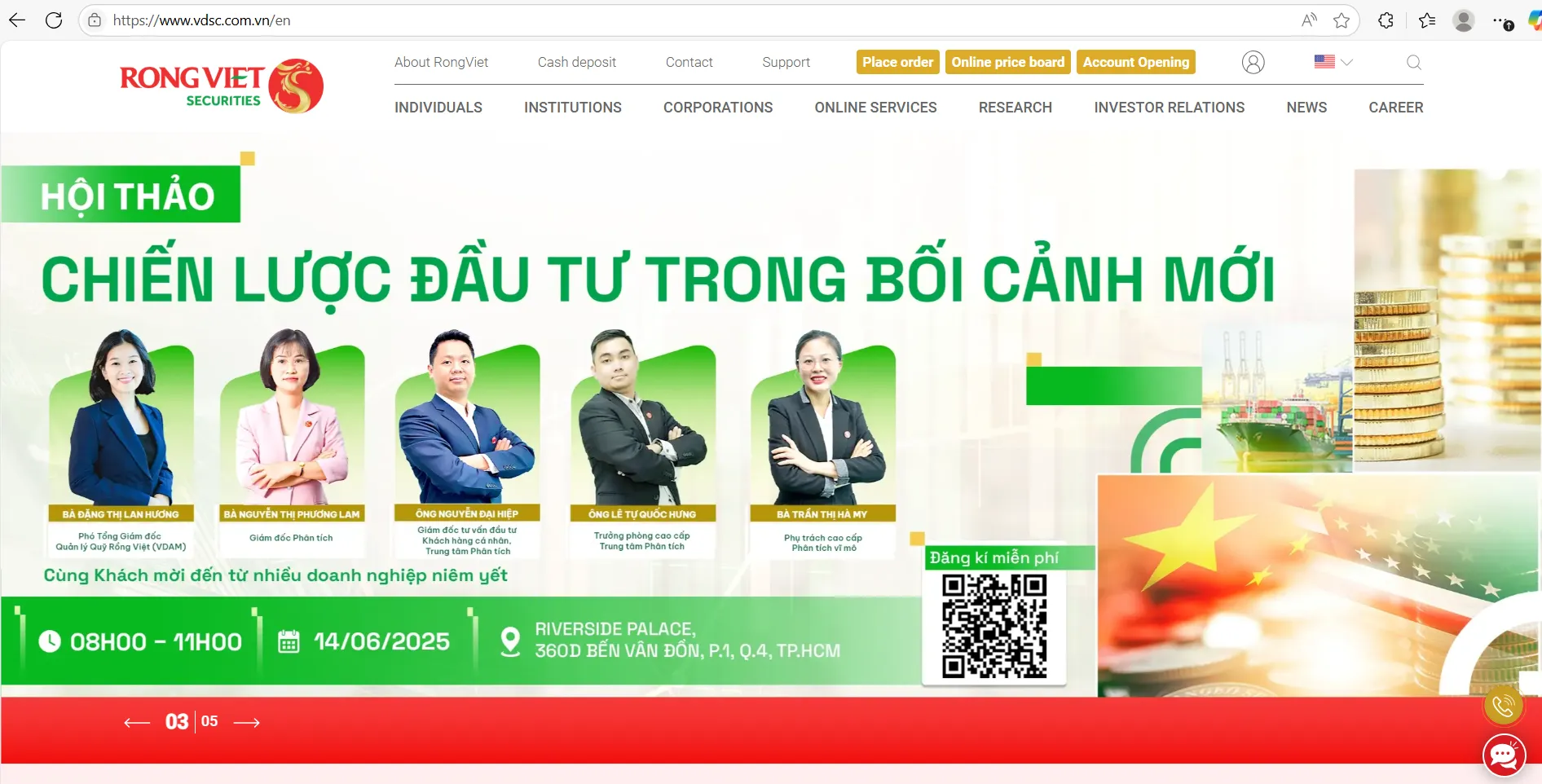 Impormasyon ng RongViet Securities Impormasyon ng RongViet Securities