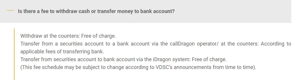 Deposit and Withdrawal Deposit and Withdrawal