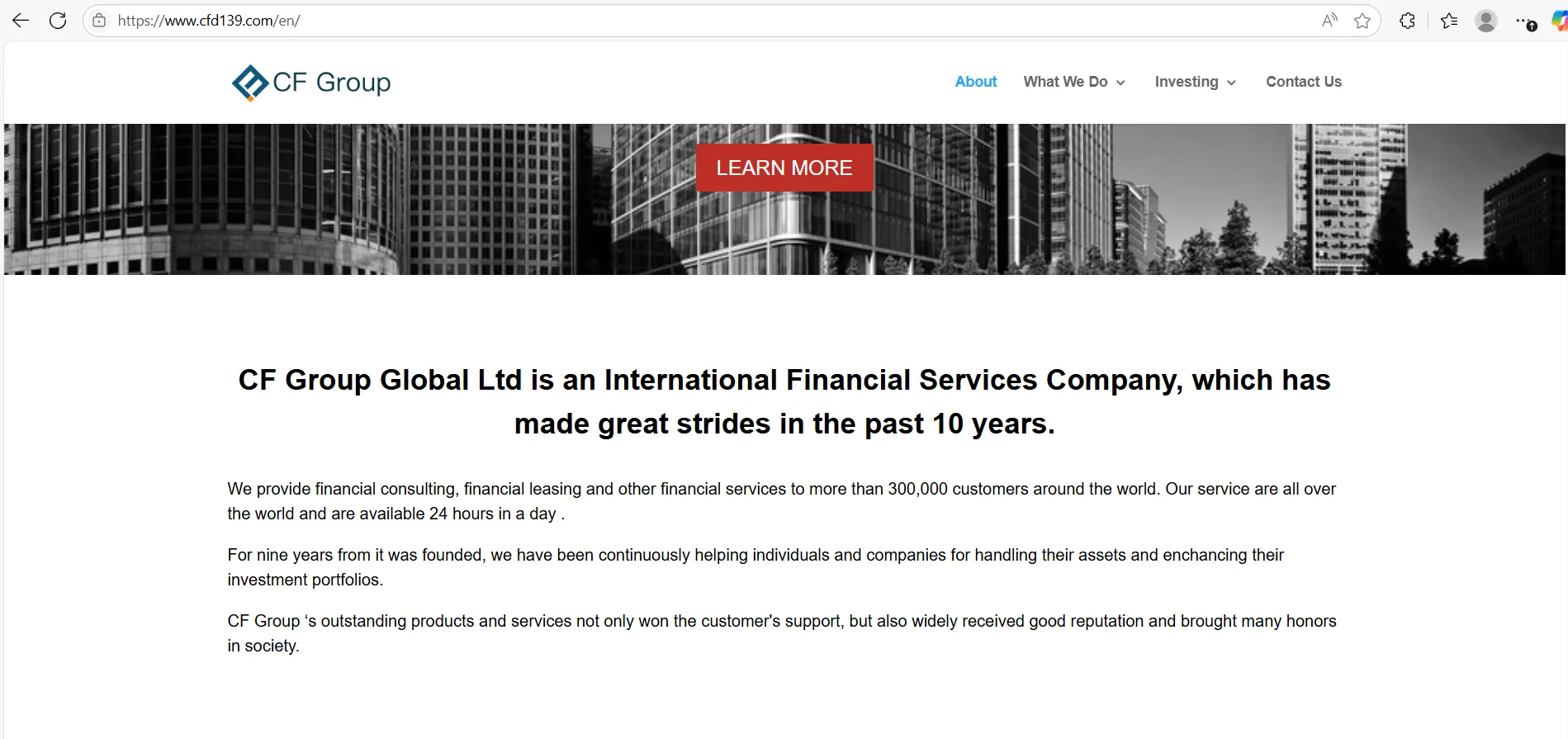 CF Group Information CF Group Information