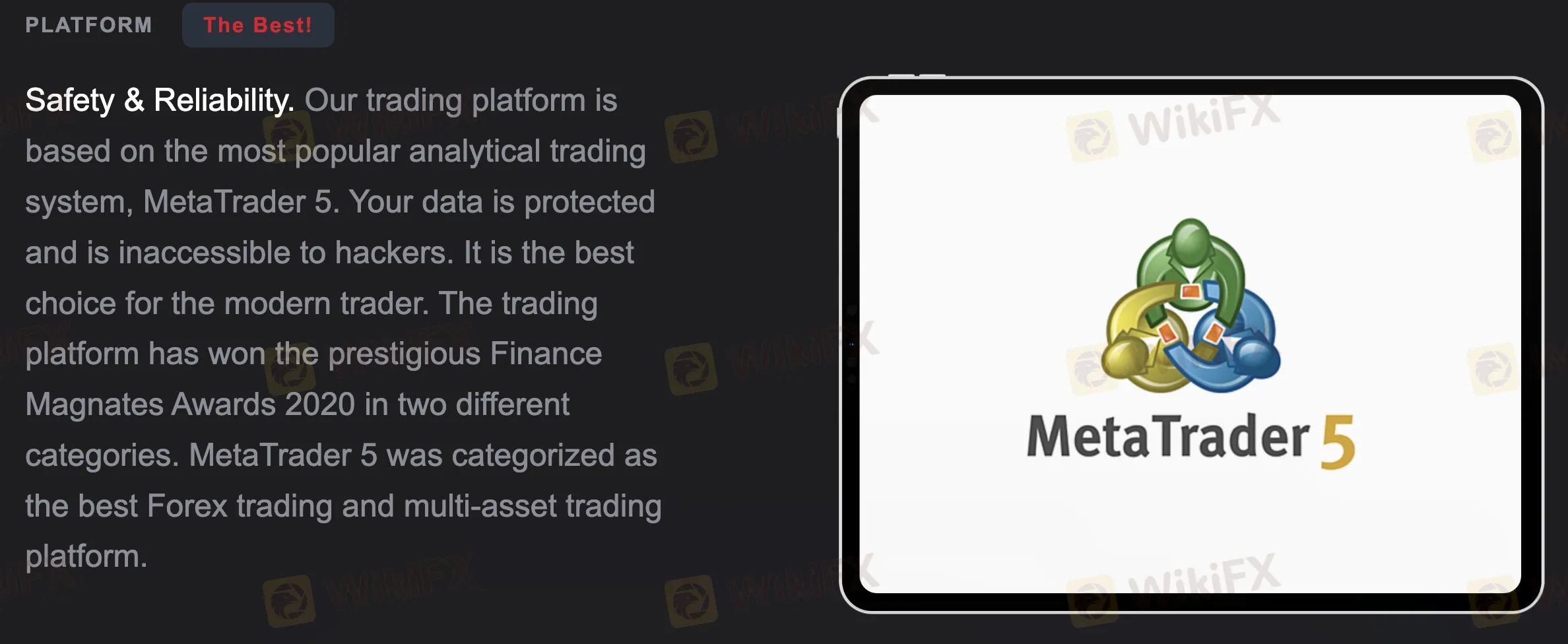 Platform MT5 Platform MT5