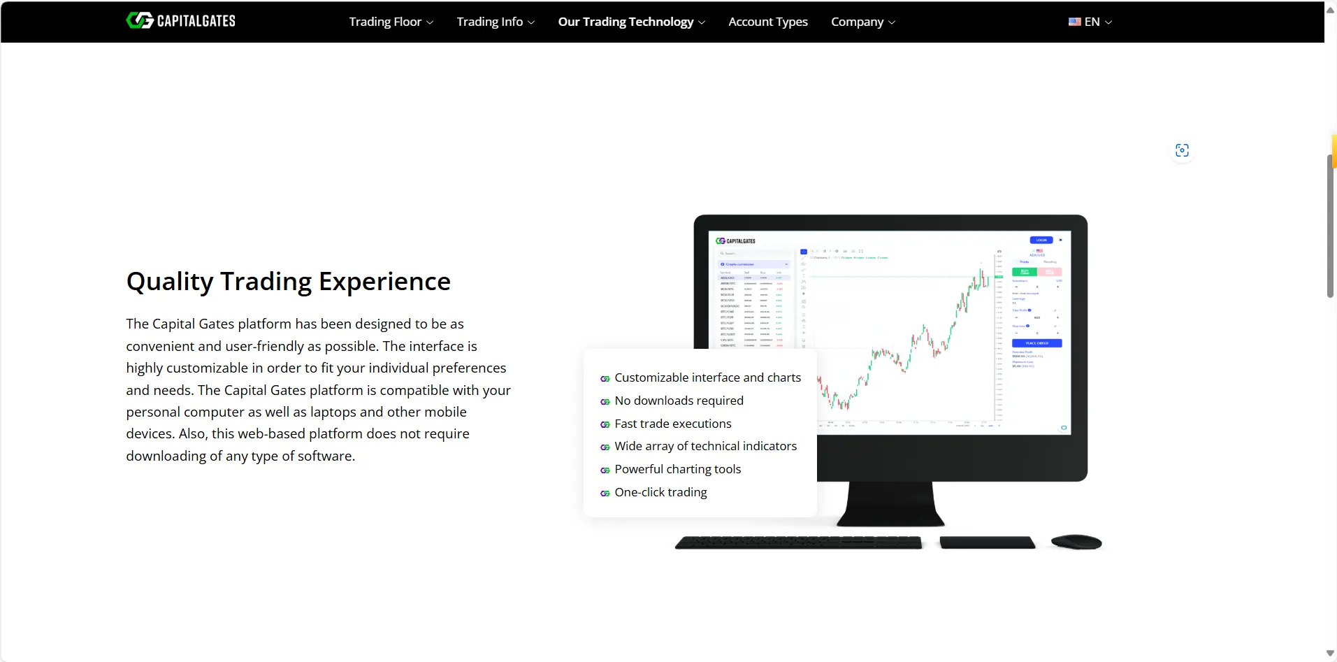 Capital Gates WebTrader