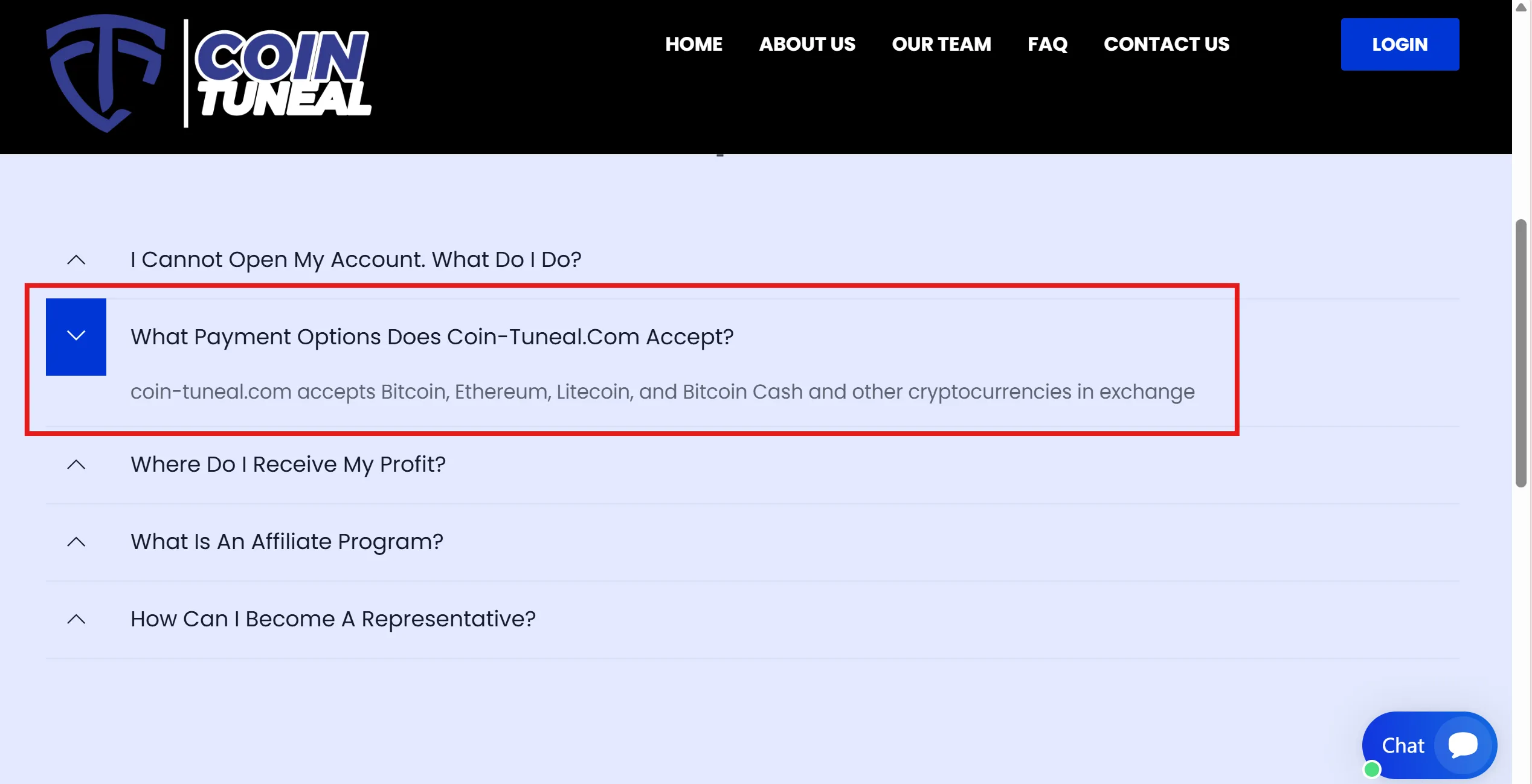 Deposit and Withdrawal