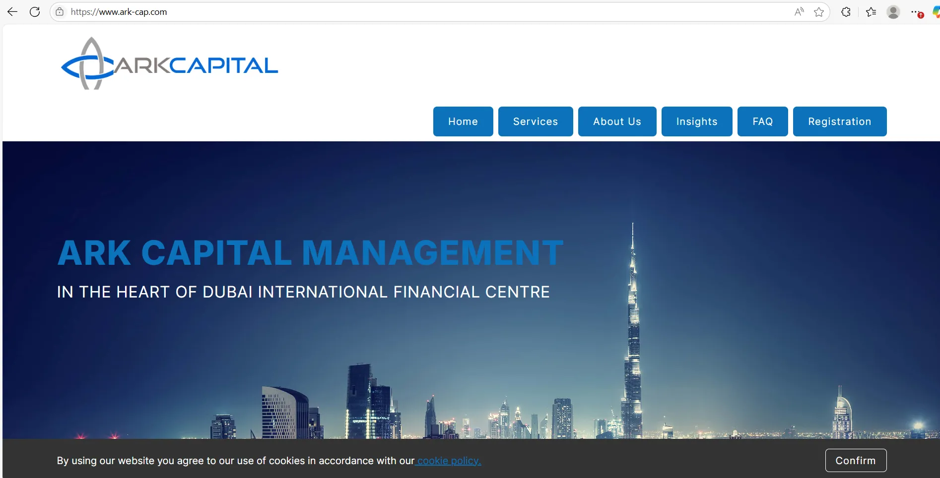 Ark Capital Information Ark Capital Information