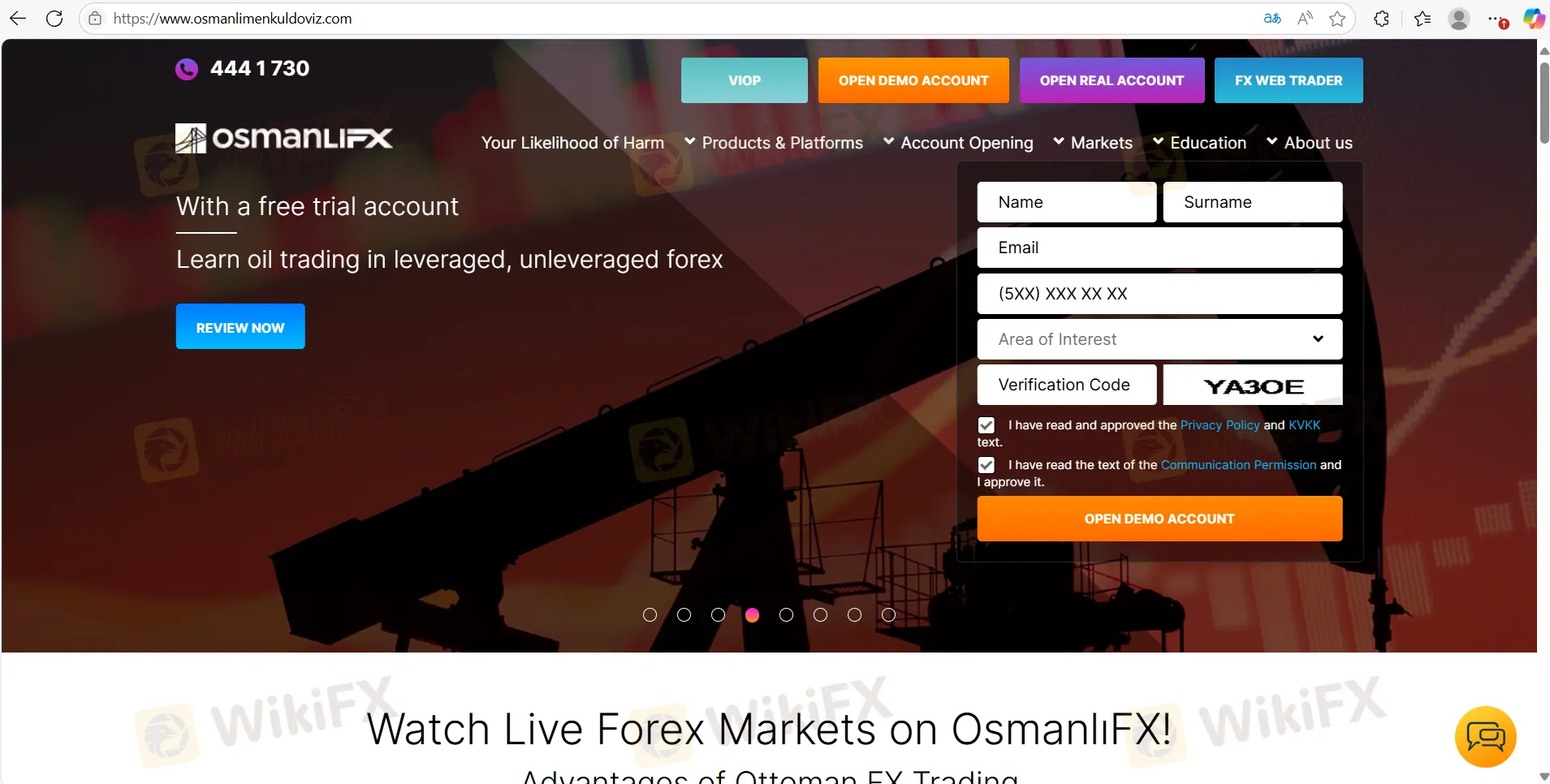 Osmanli FX 信息 Osmanli FX 信息
