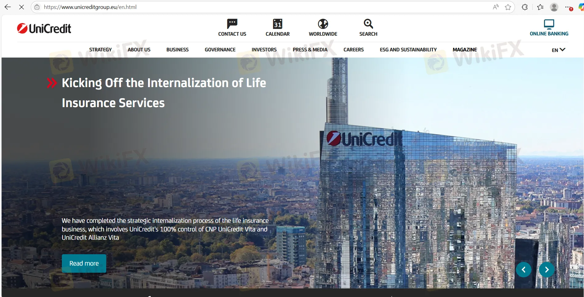 Información de UniCredit