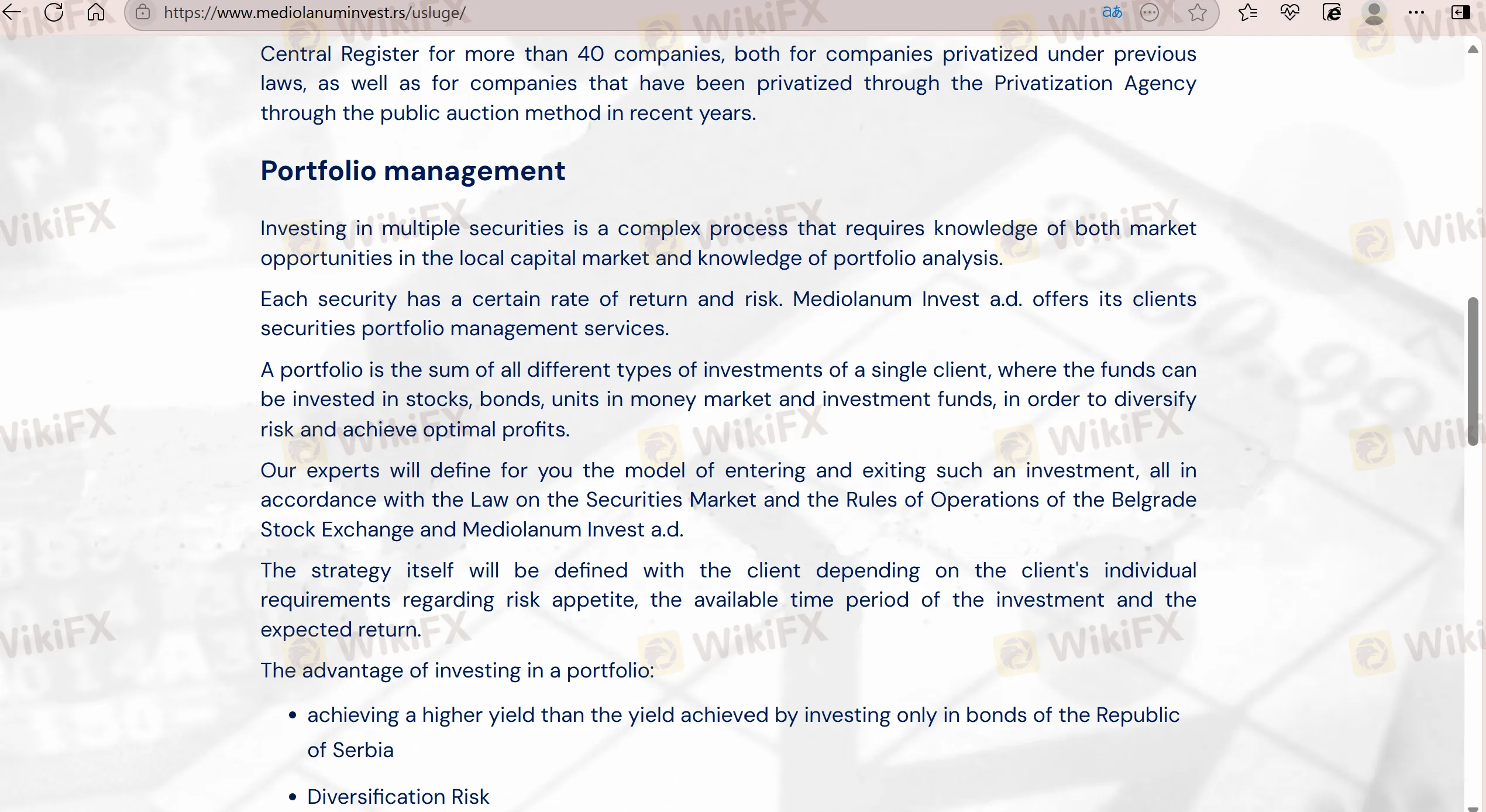 Productos y Servicios