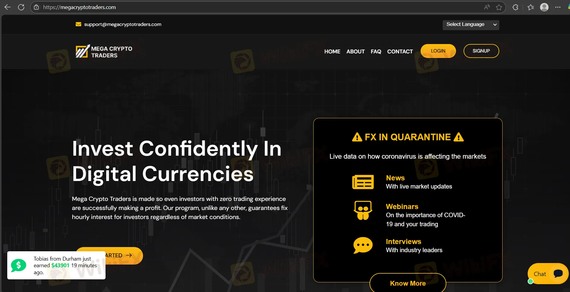 Mega Crypto Traders जानकारी