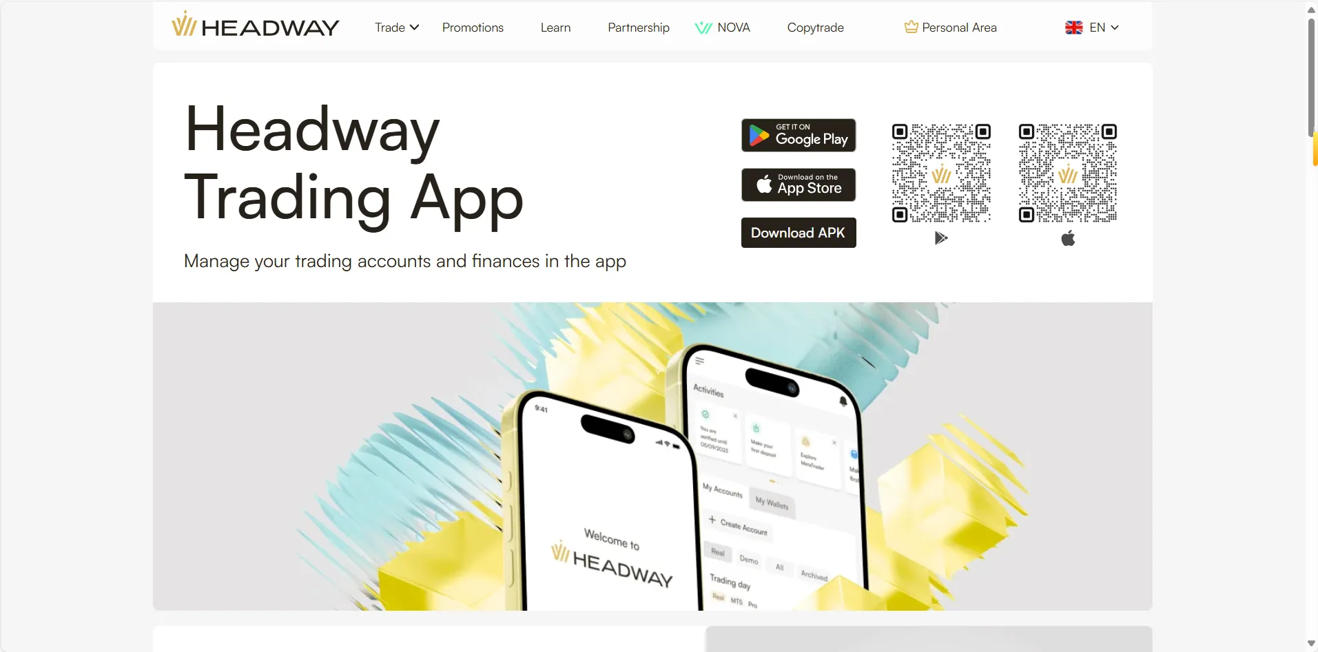 Headway Trading App