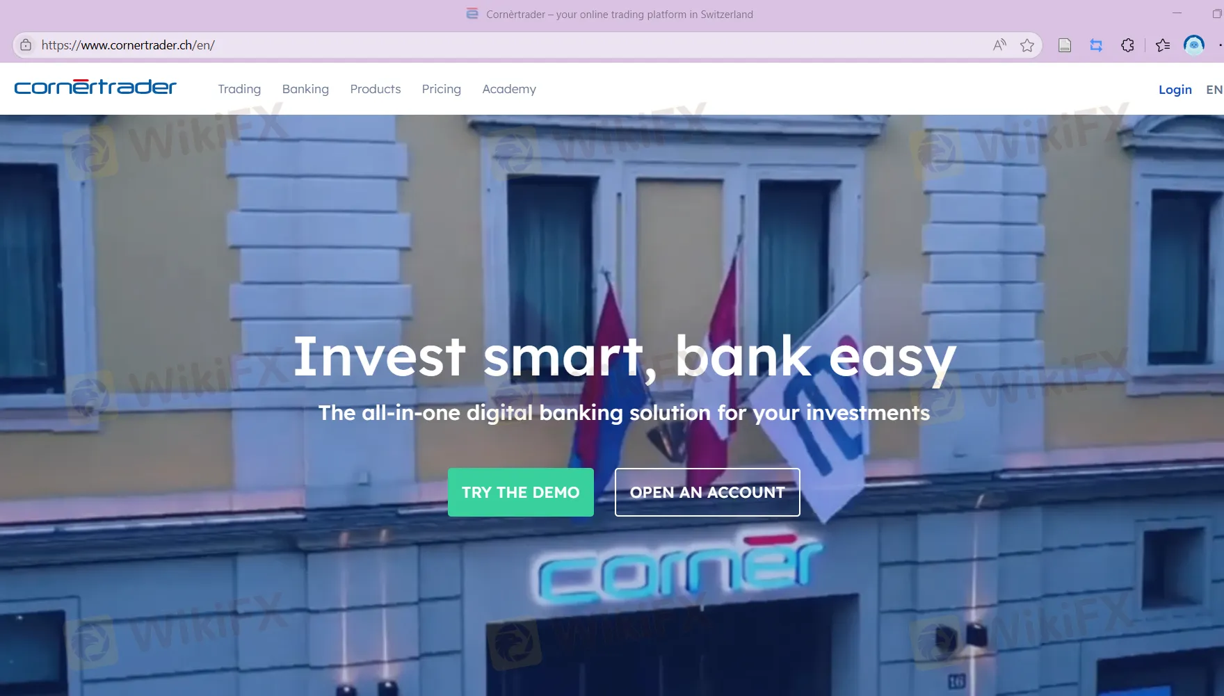 CORNèR TRADER's homepage
