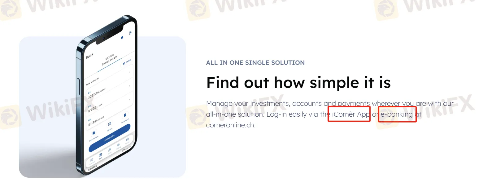 Ứng dụng CORNèR