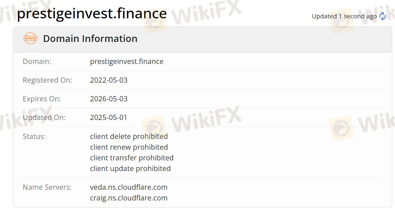 Domaininformationen Domaininformationen