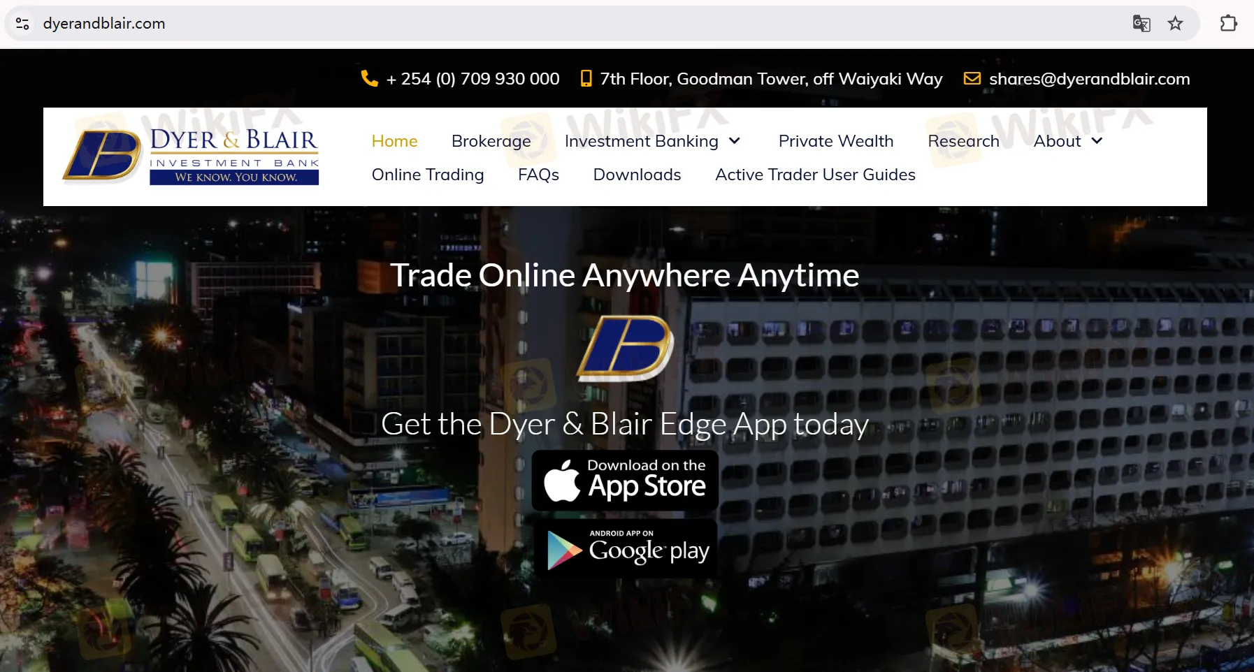 Dyer & Blair's homepage