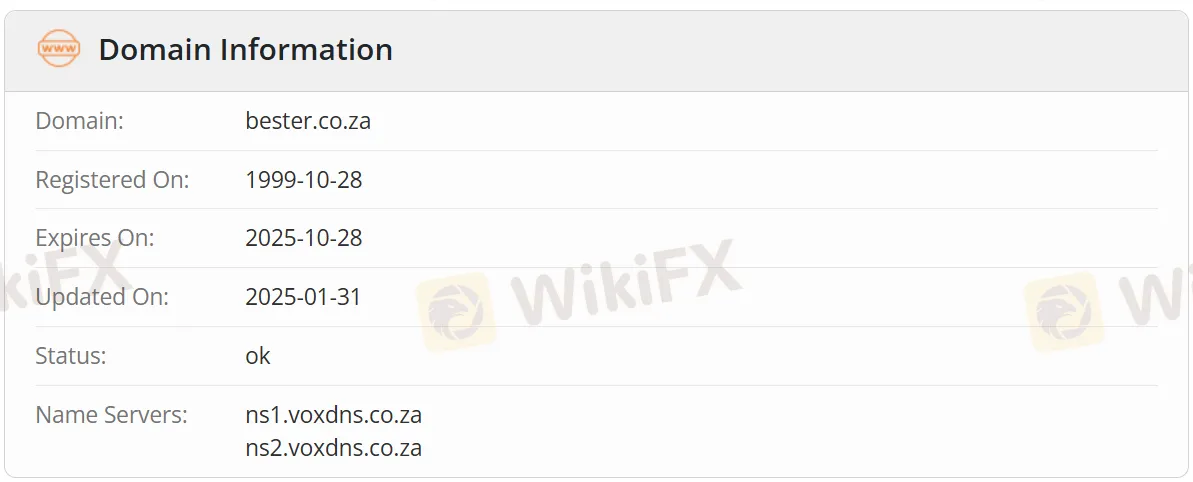 Domain information Domain information