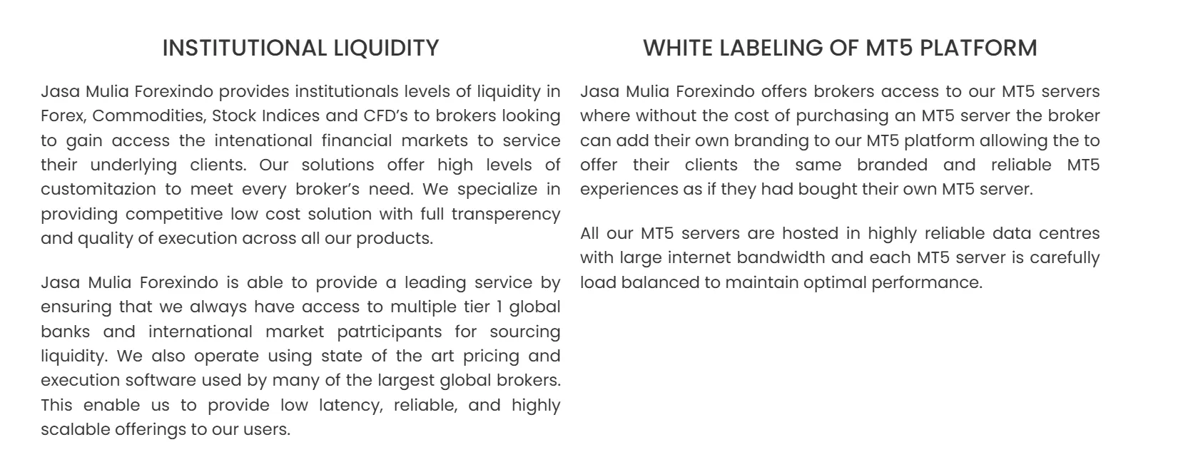 Services Services