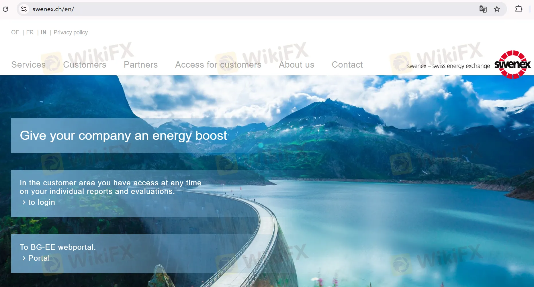 SWENEX's homepage SWENEX's homepage