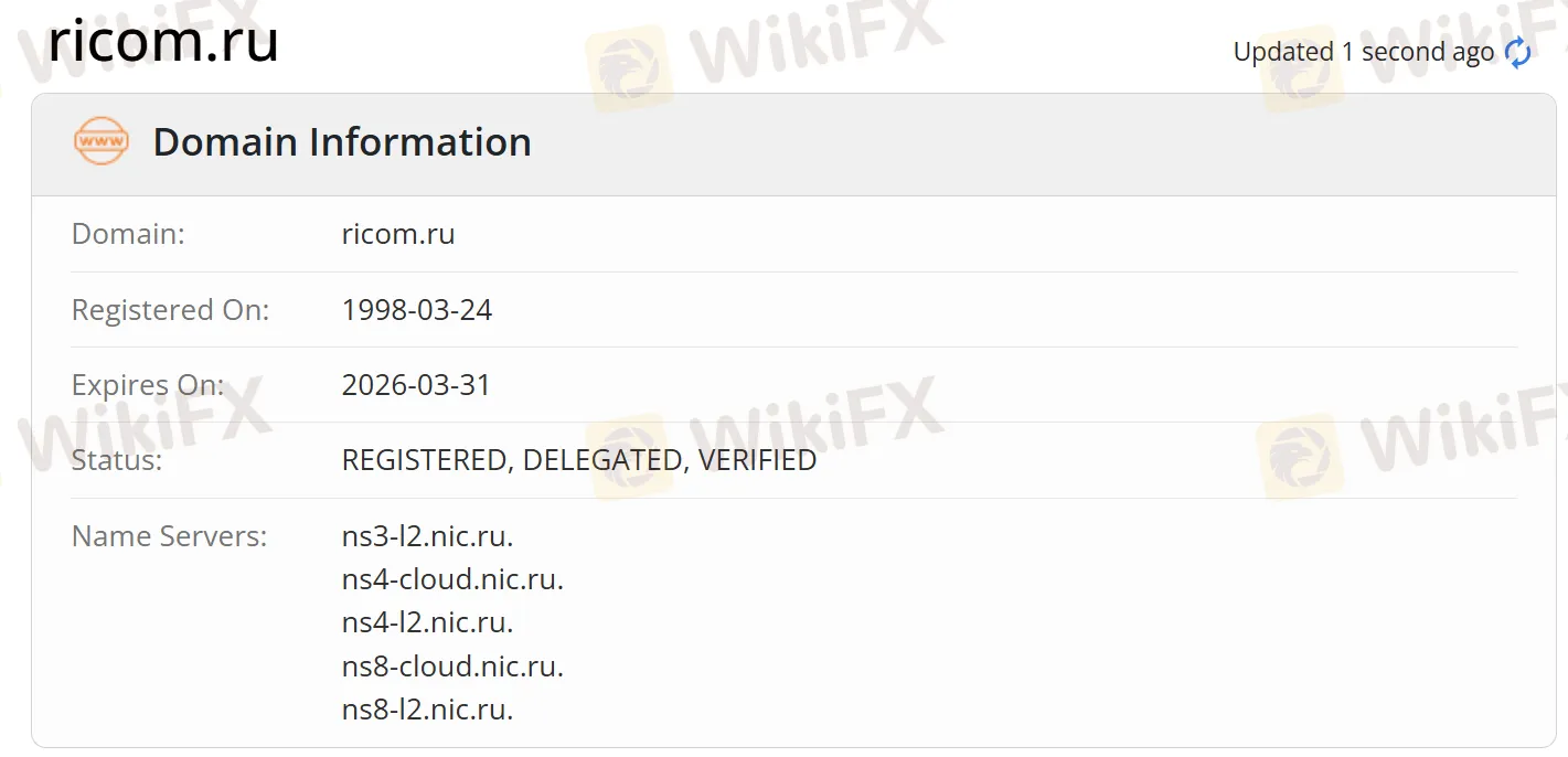 Domain information Domain information