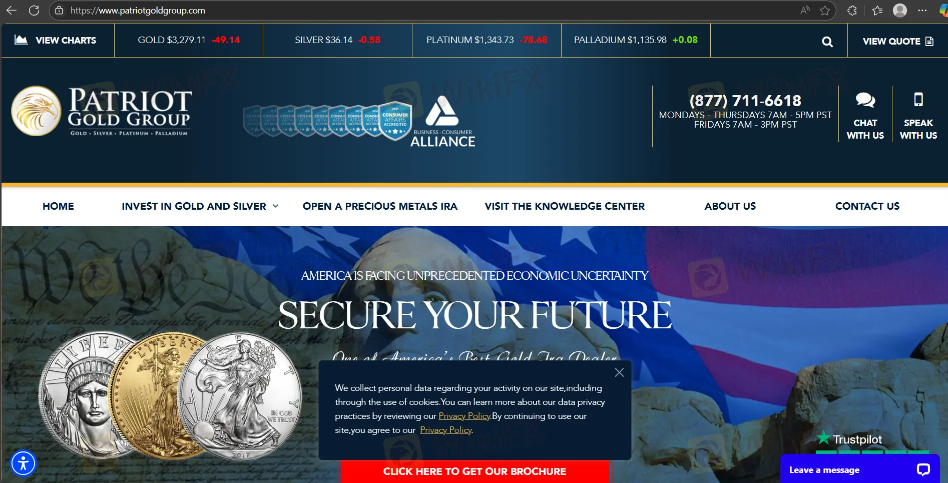 Patriot Gold Group Information