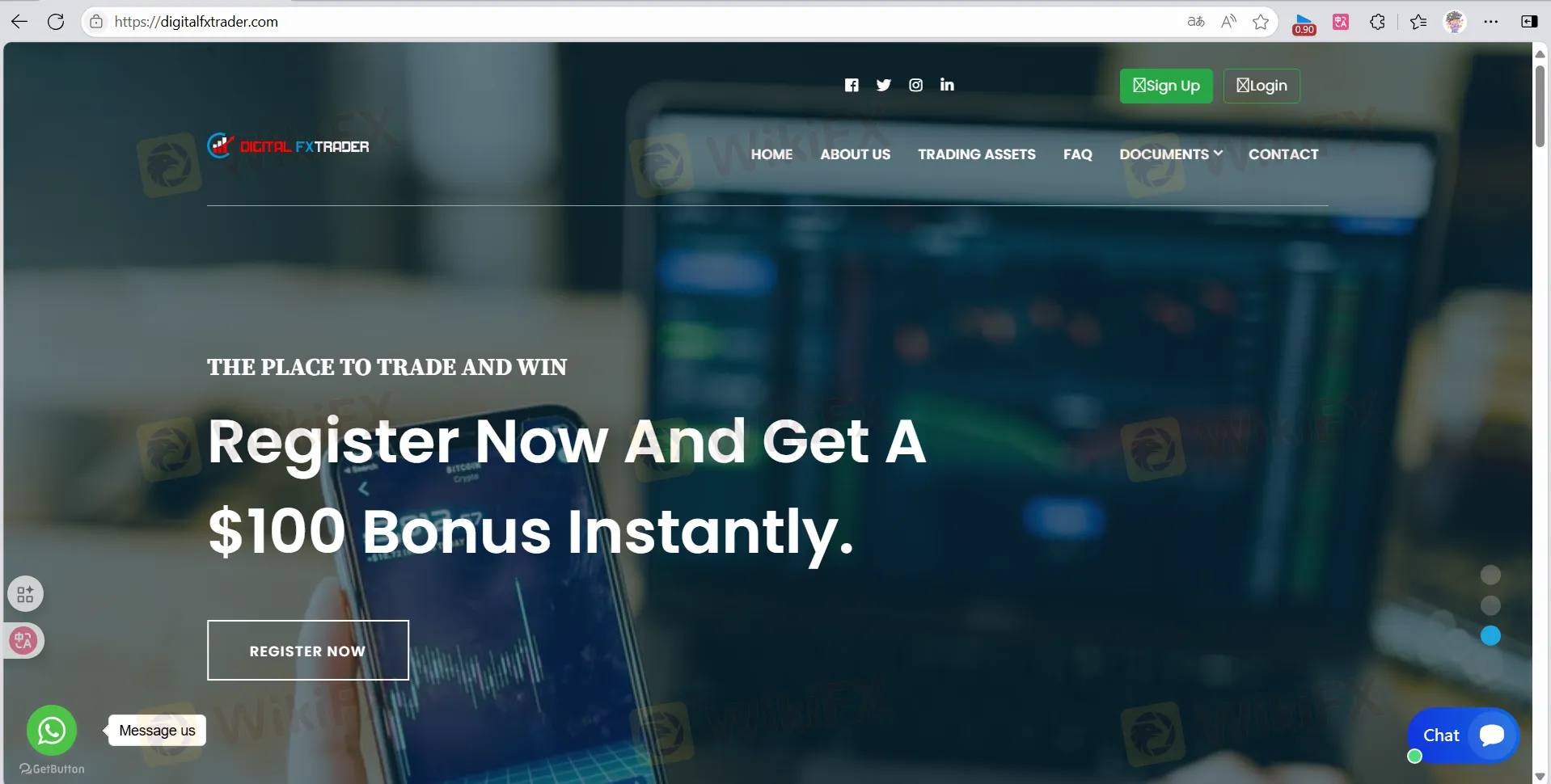 DIGITAL FX TRADER Informações DIGITAL FX TRADER Informações