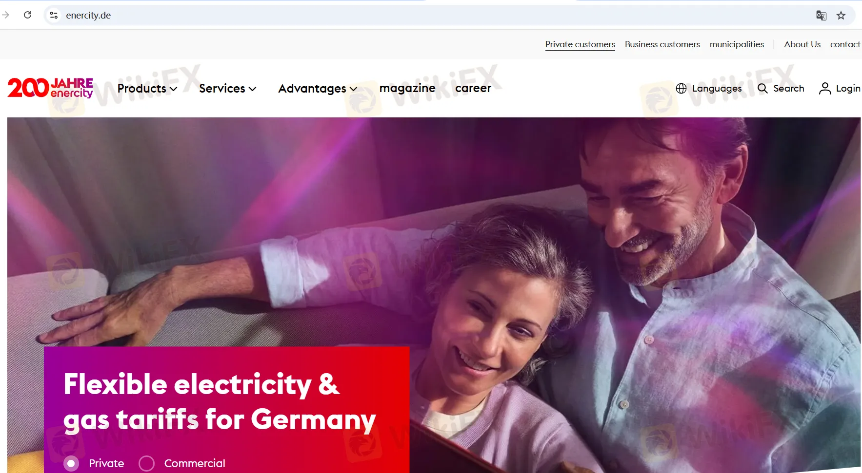 Informações sobre Enercity