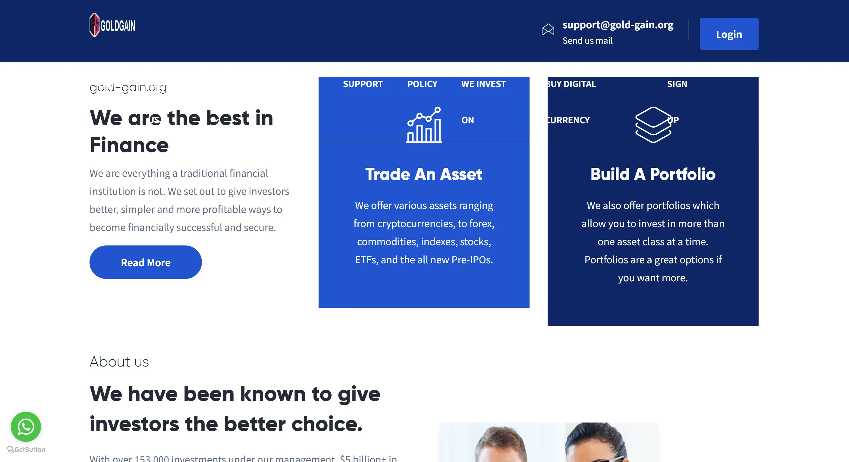 Gold-Gain's homepage Gold-Gain's homepage