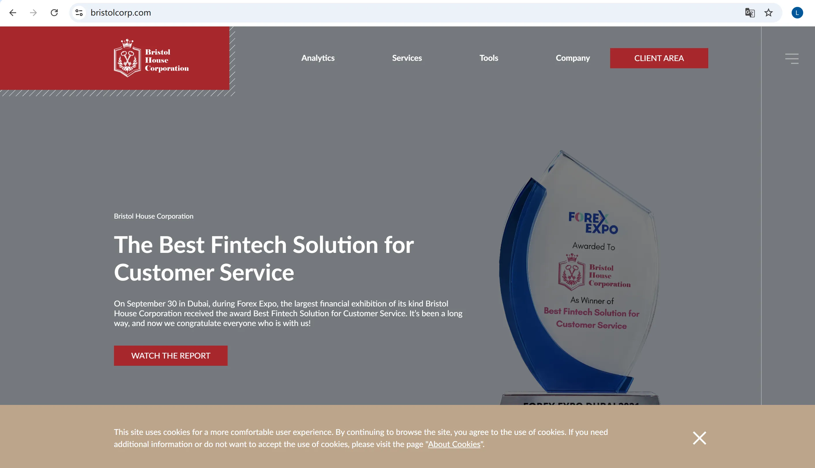 Bristol House Corporation's homepage Bristol House Corporation's homepage