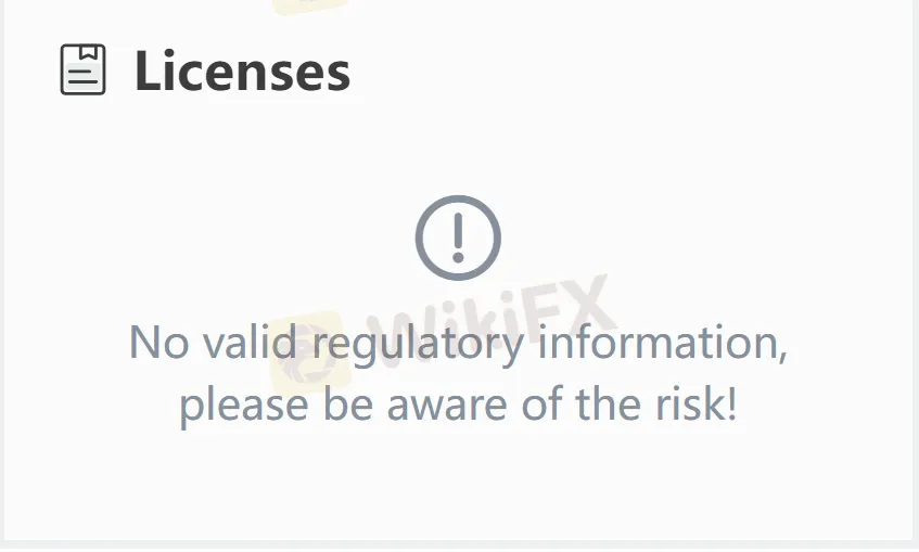 ไม่มีใบอนุญาต