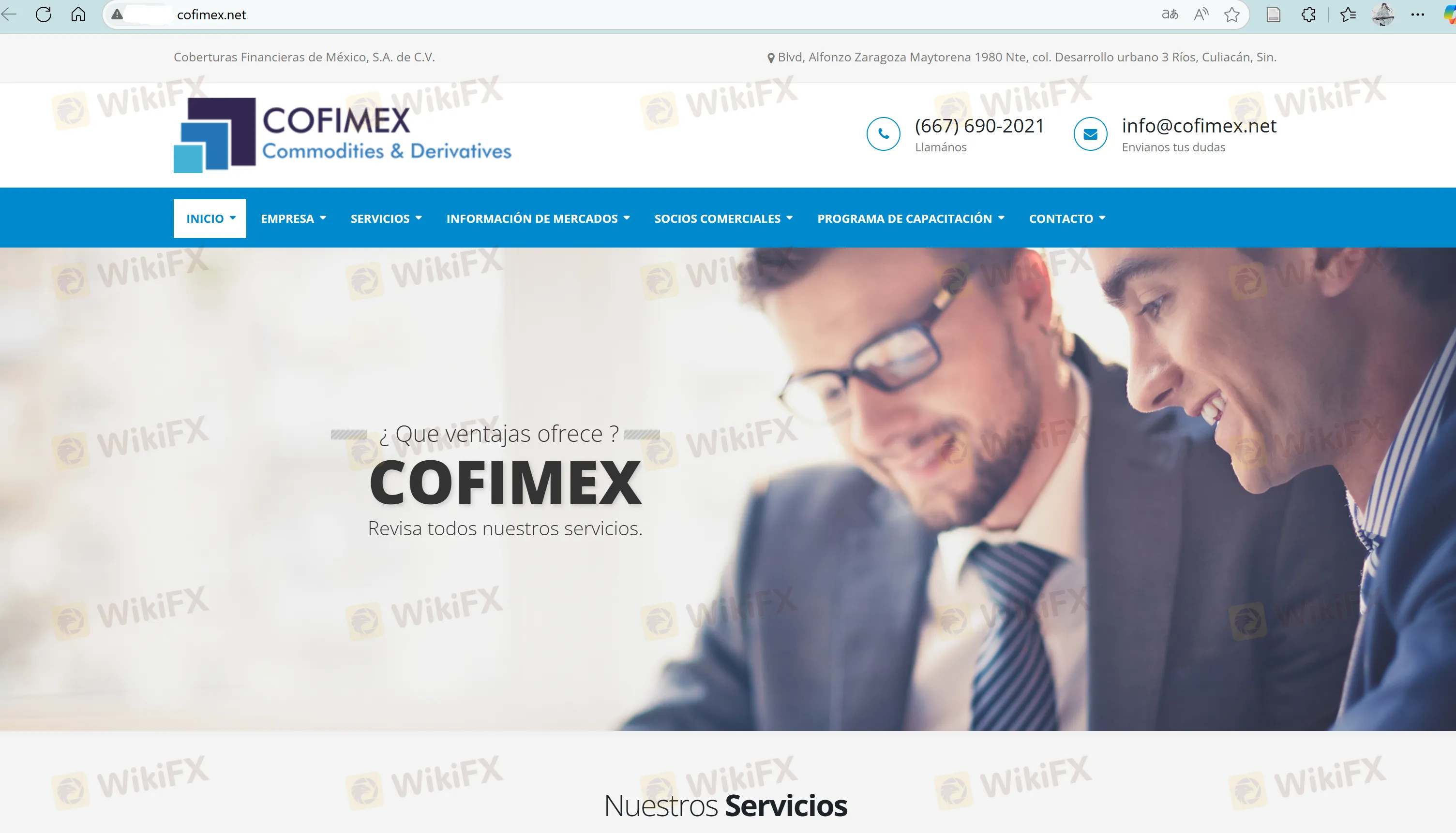 COFIMEX的主页 COFIMEX的主页