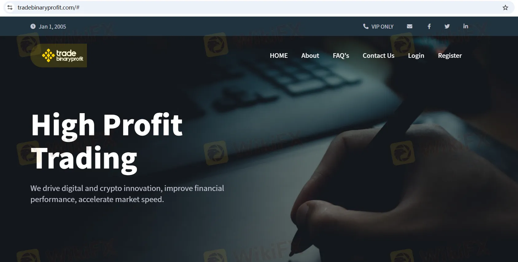 Trade Binary Profit Information