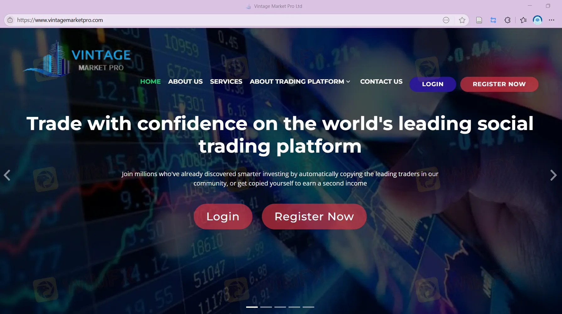 Informações sobre Vintage Market Pro