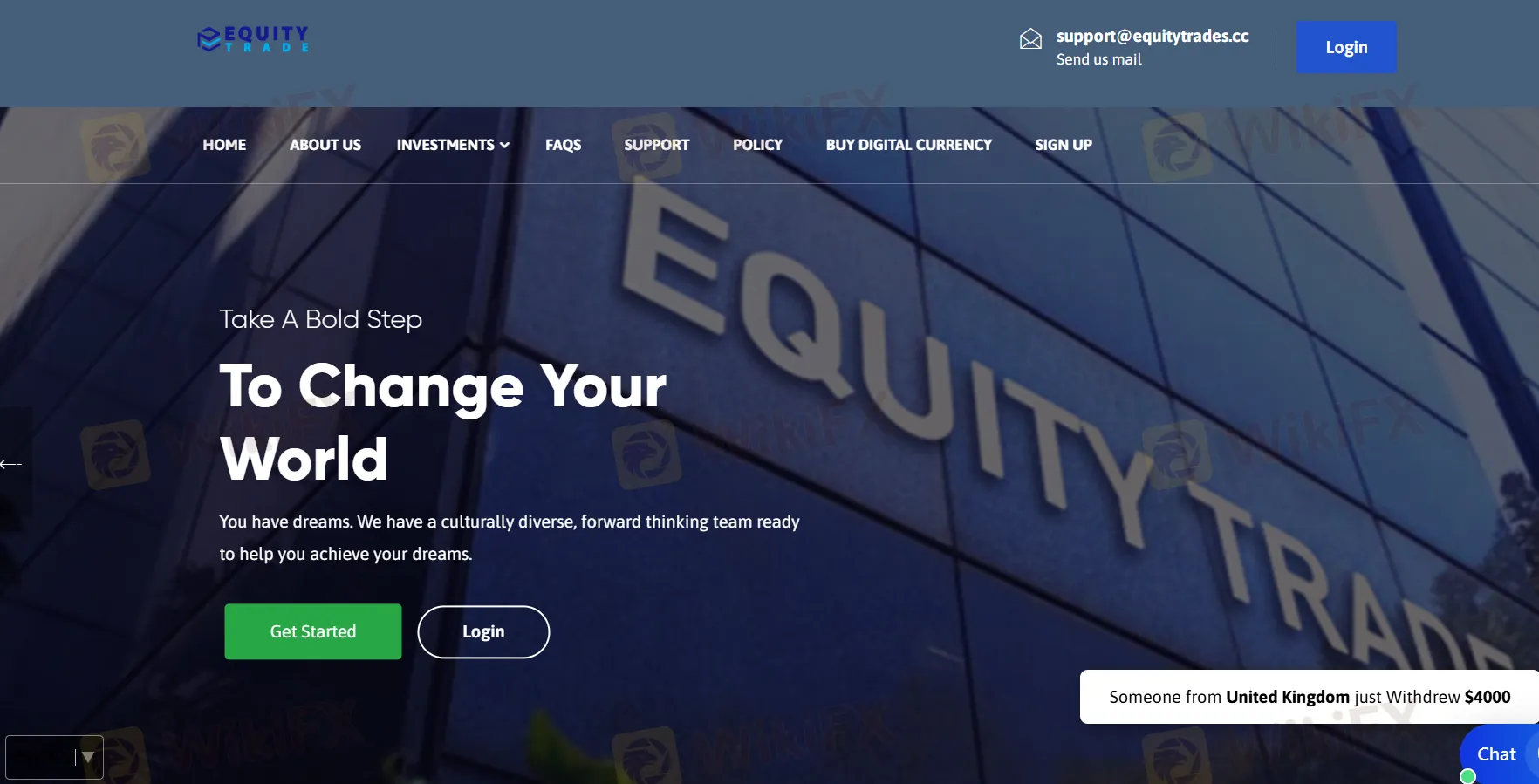 EQUITY TRADE Information