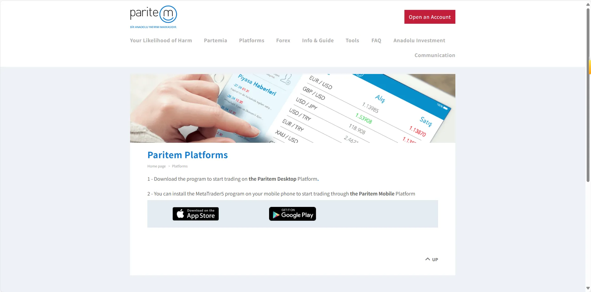Trading Platform Trading Platform