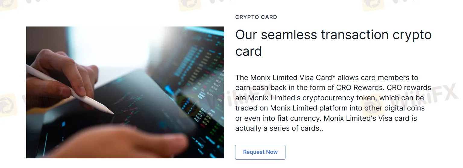 Monix Limited Visa Karte