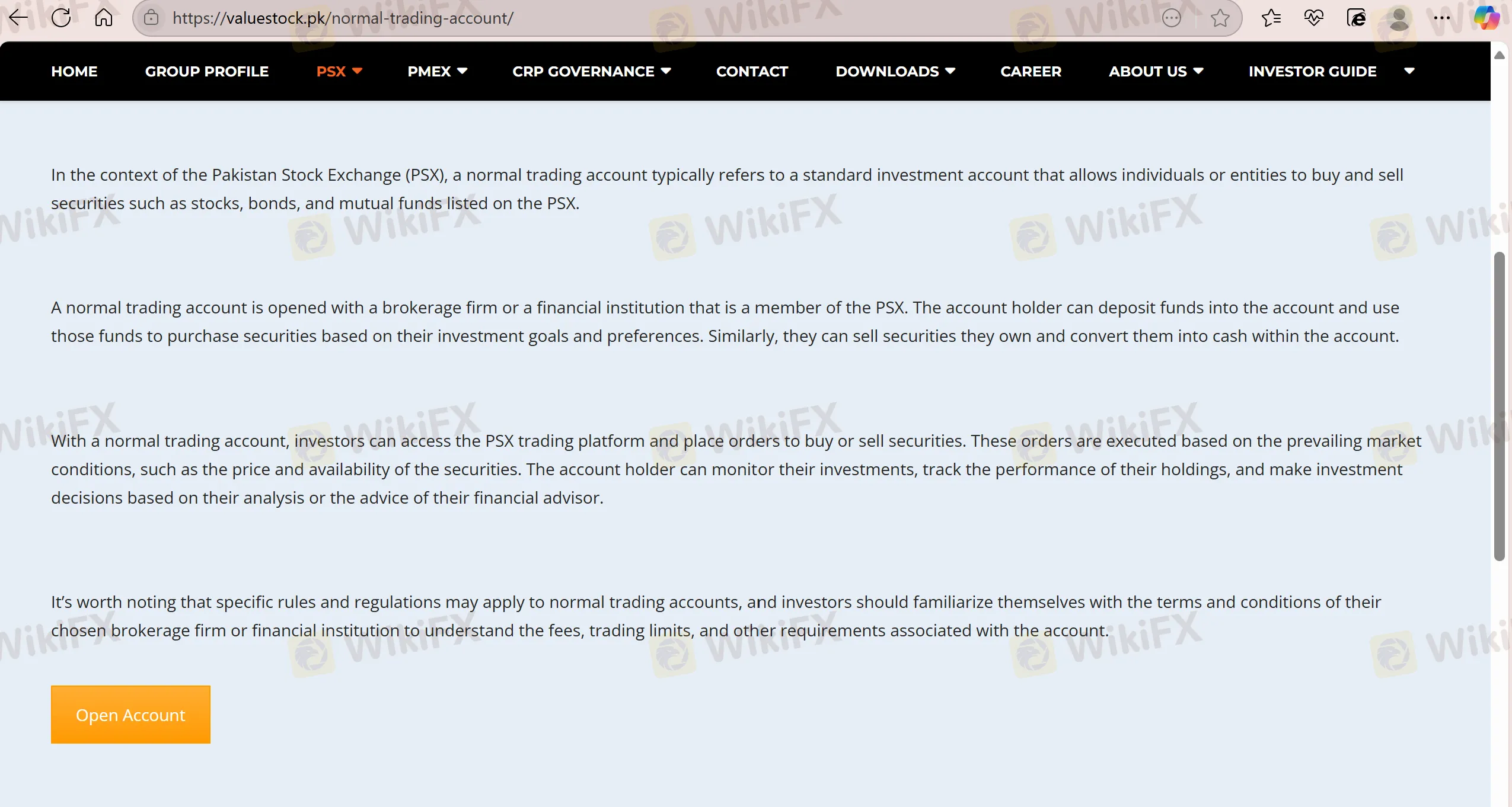 Account Types