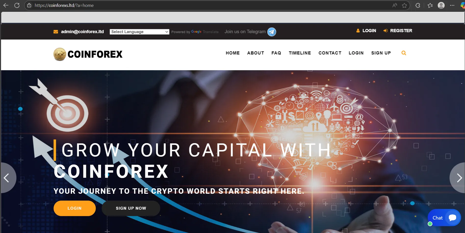 Información de COINFOREX Información de COINFOREX