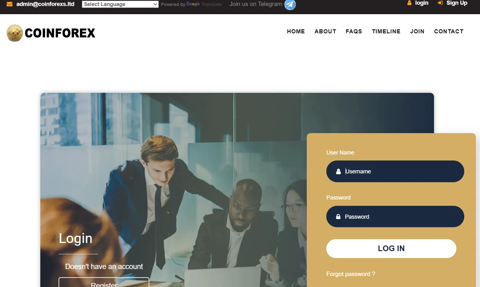 Plataforma de Trading Plataforma de Trading