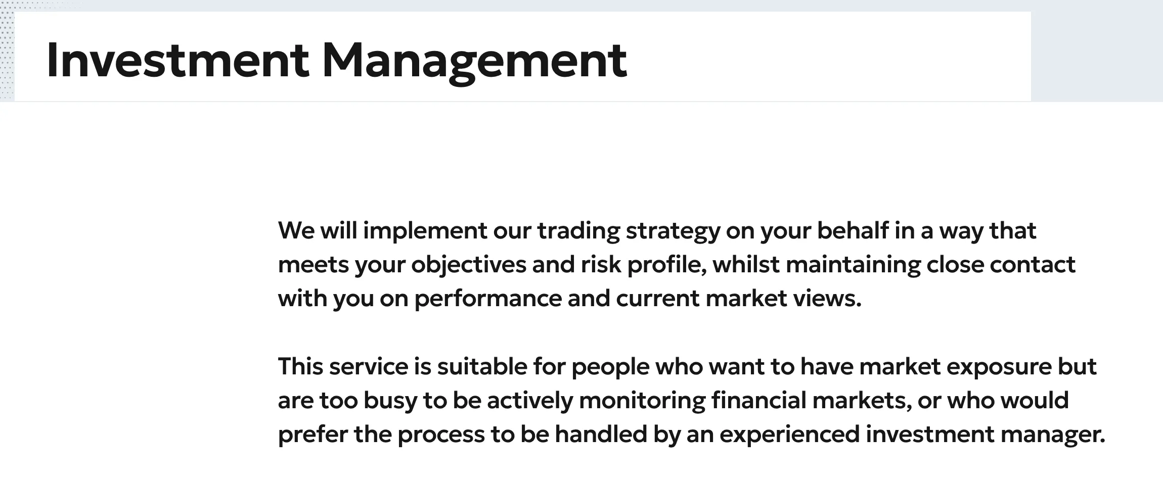 Services Services