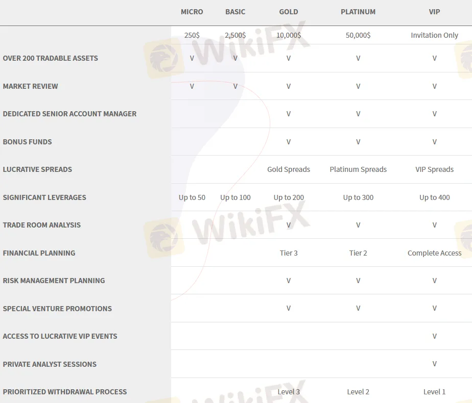 Account Types Account Types