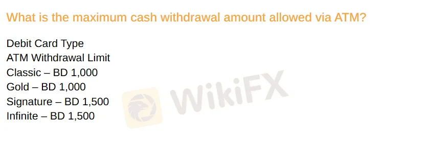 Deposit and Withdrawal Deposit and Withdrawal