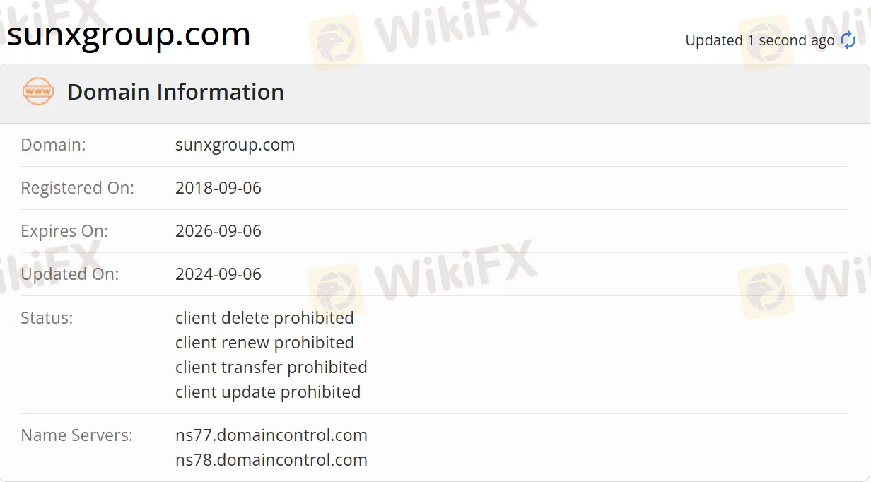 Domain information