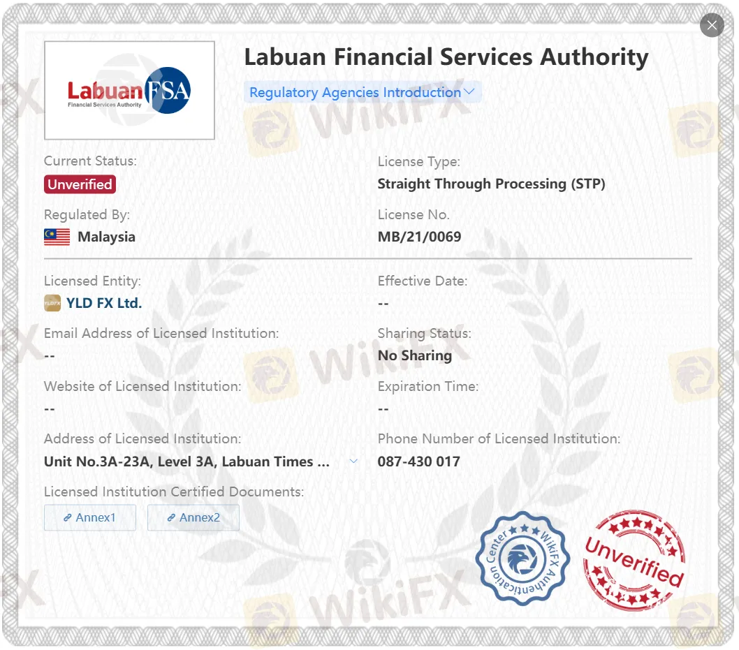 Unverified LFSA license