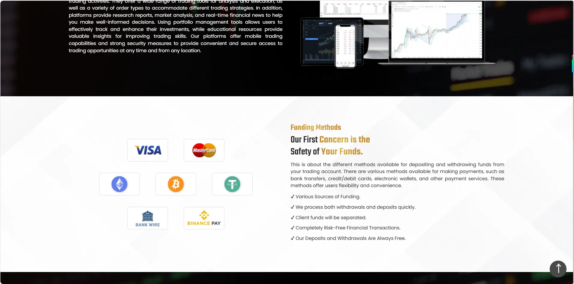 Deposit and Withdrawal