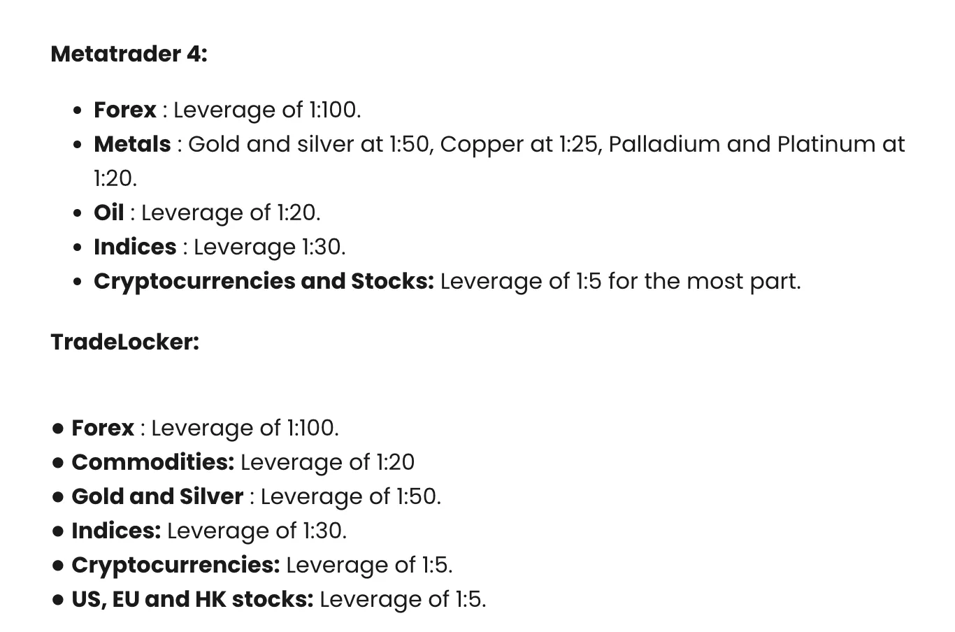 Leverage Leverage