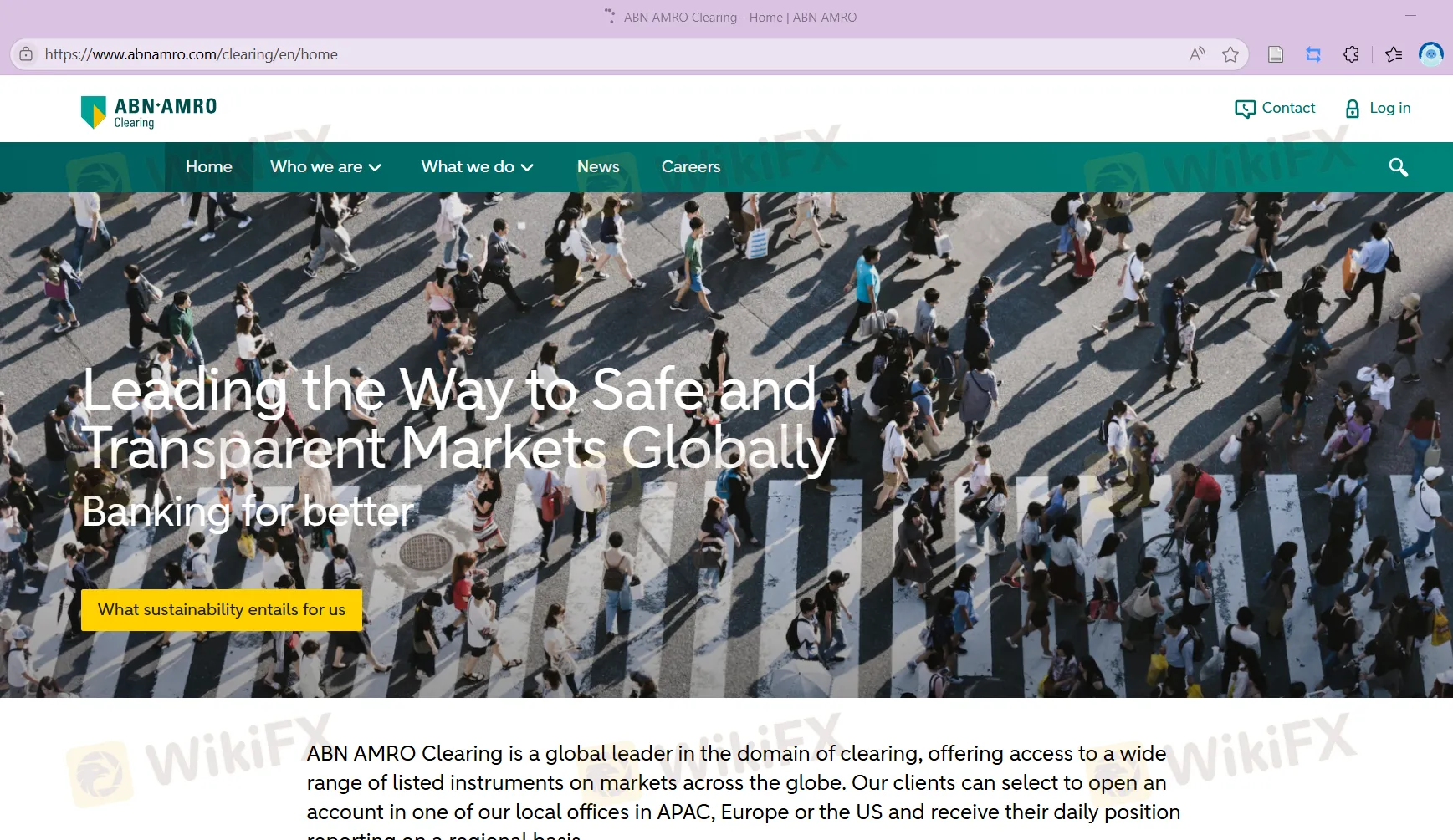 ABN AMRO Clearing Impormasyon