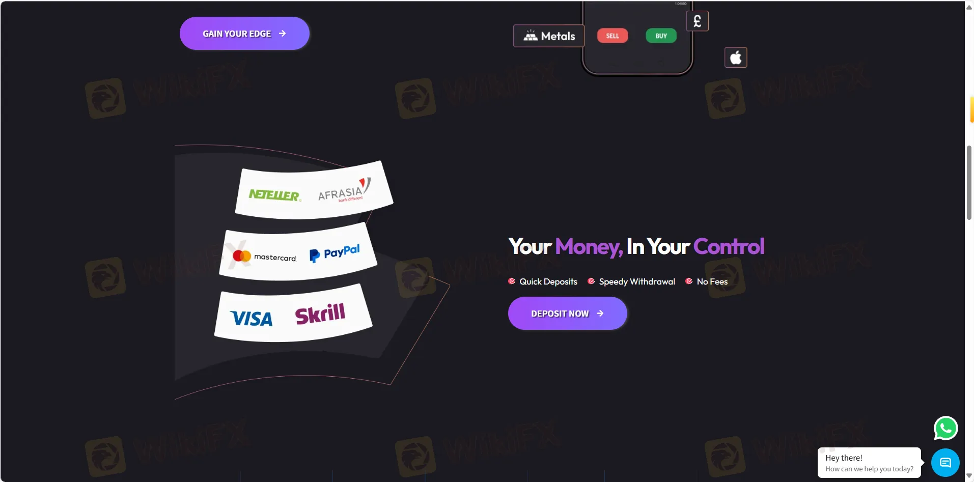 Pagdedeposito at Pag- withdraw